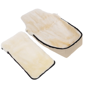 AROSA LUXE Lammfellfußsack 