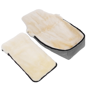 AROSA LUXE Lammfellfußsack 