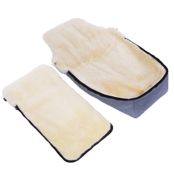 AROSA LUXE Lammfellfußsack 